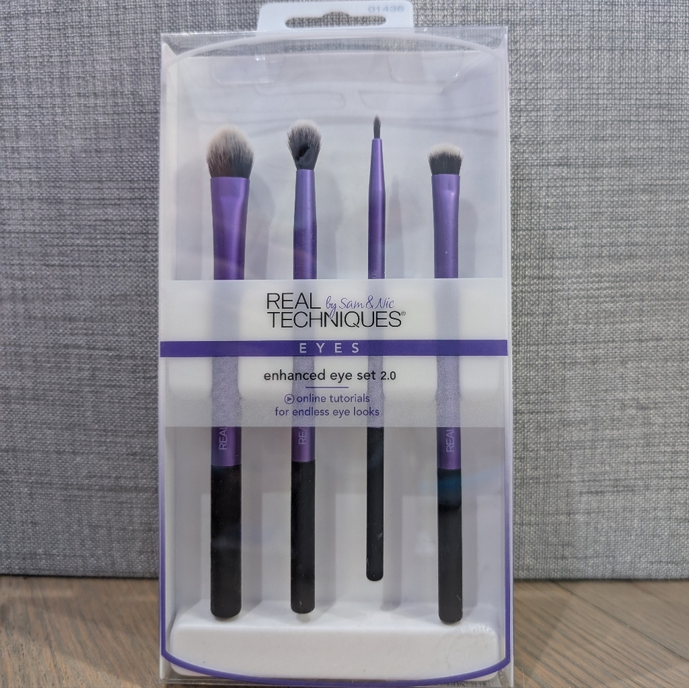 Real Techniques Enhanced Eye Set 2.0 - purple